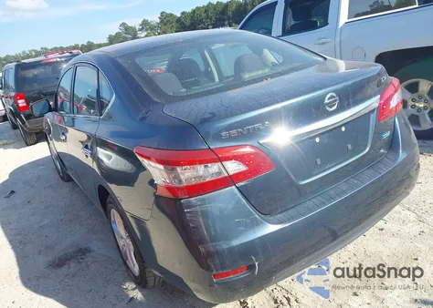 2014 Nissan Sentra Sv z USA, uszkodzony, nr VIN 3N1AB7AP8EL676289